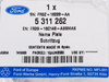 EMBLEMAT BŁOTNIKA PRAWY 5.0 MUSTANG GT 15- _ 5311262 _ FR3B-16C148-ABSMAS _ FR3Z-16098-AA