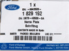 EMBLEMAT NAPIS MONDEO TYŁ MONDEO MK5 14- _ 1829192 _ DS73-42528-BA