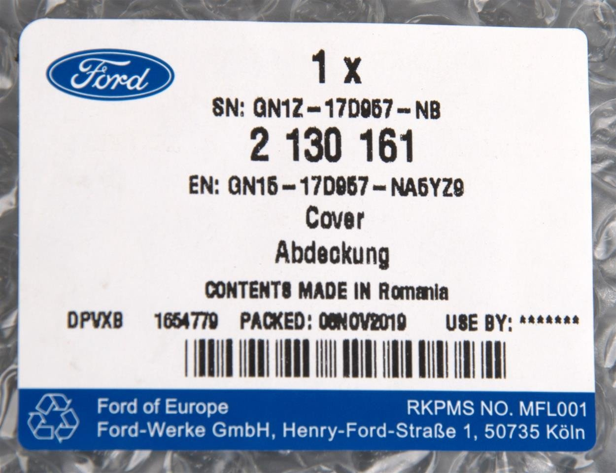 OSŁONA DOLNA ZDERZAKA PRZÓD ECOSPORT 2017- _ 2130161 _ GN15-17D957-NA5YZ9 _ GN1Z-17D957-NB _ GTU_07