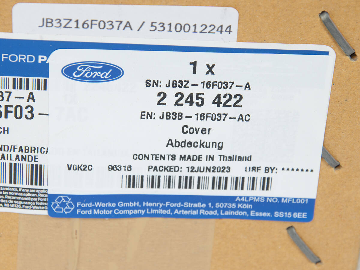 OSŁONA ZAMKA MASKI RANGER 19- _ 2245422 _ JB3B-16F037-AC _ JB3Z-16F037-A