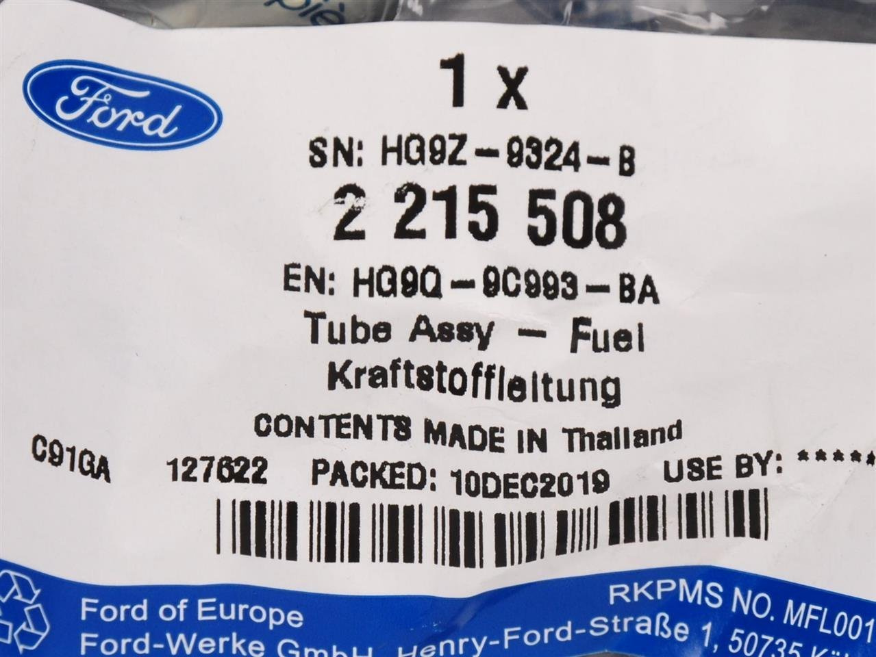 RURKA ZASILANIE PALIWA 2.0 DIESEL PANTHER TRANSIT _ 2215508