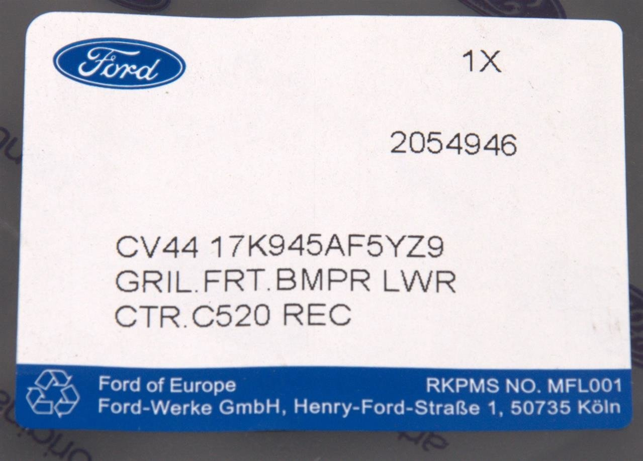 KRATKA DOLNA ZDERZAKA PRZÓD FORD KUGA 2012- _ 2054946 _ CV44-17K945-AF5YZ9 _ GTU_07 OE