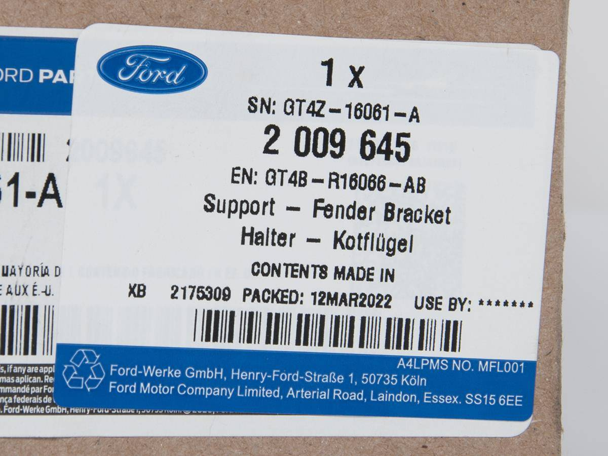 WYGŁUSZENIE LEWE BŁOTNIKA EDGE 15- _ 2009645 _ GT4B-R16066-AB _ GT4Z-16061-A _ GTU_07