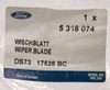 PIÓRO PRAWE WYCIERACZEK PRZÓD 660MM MONDEO 2014- _ 5318074 _ DS73-17528-BC