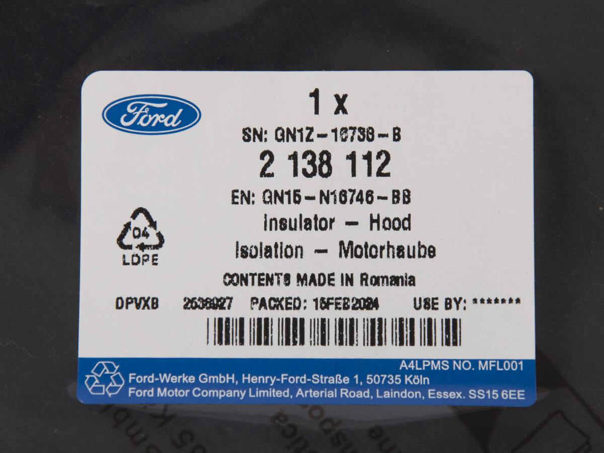WYGŁUSZENIE MASKI ECOSPORT 17- FORD OE_ 2138112 _ GN15-N16746-BB _ GN1Z-16738-B _ GTU_07