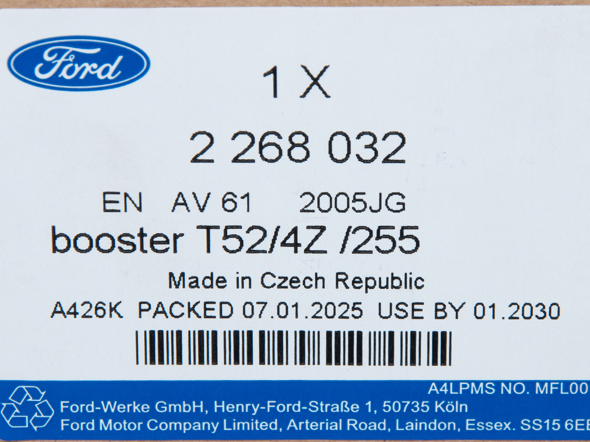 SERWO HAMULCOWE FOCUS C-MAX 11-15 C-MAX 15-19 OE _ 2268032 _ AV61-2005-JG _ GTU_07