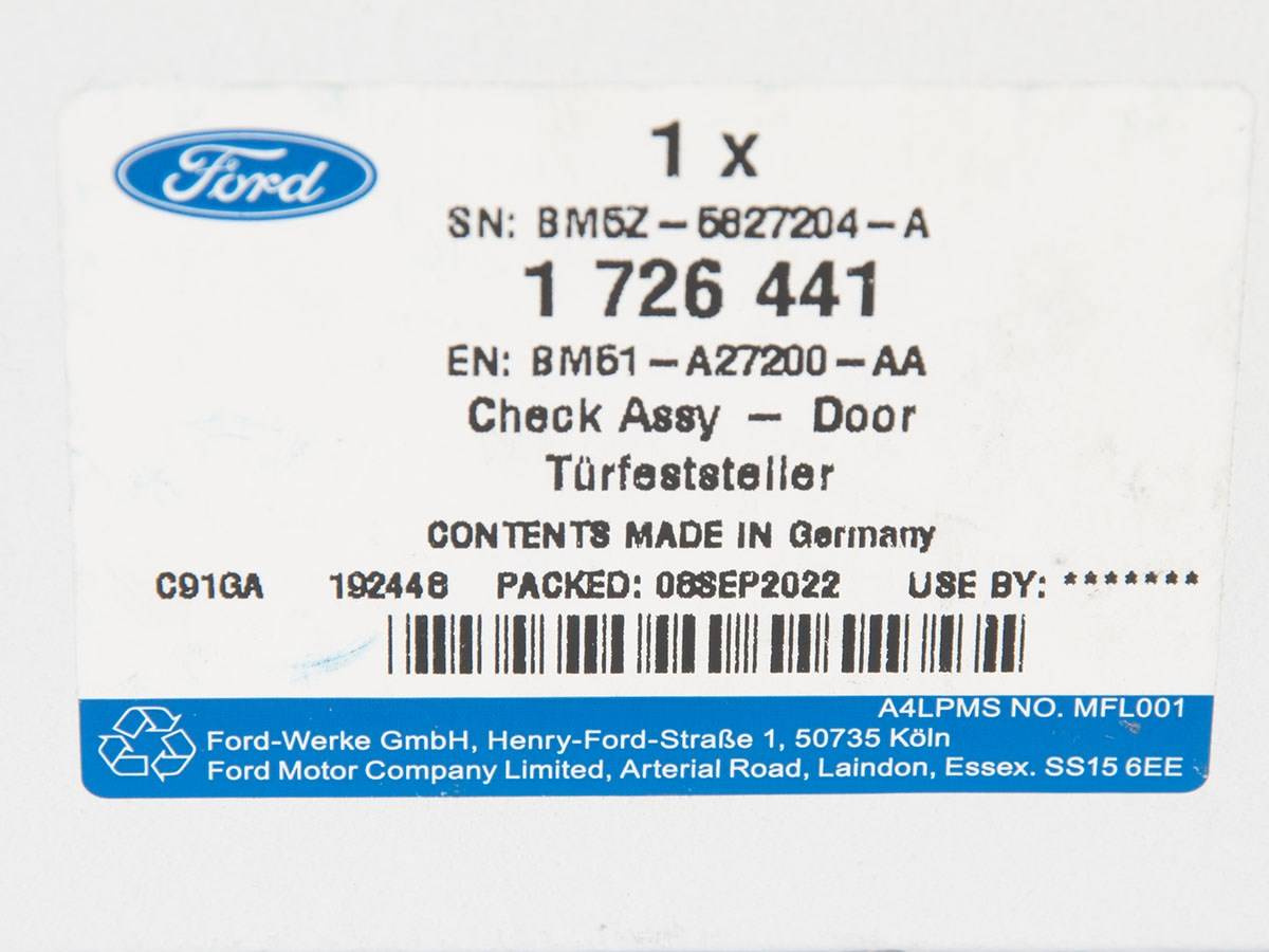 OGRANICZNIKI DRZWI TYŁ FOCUS 11-14 14-18 _ 1726441 _ BM51-A27200-AA