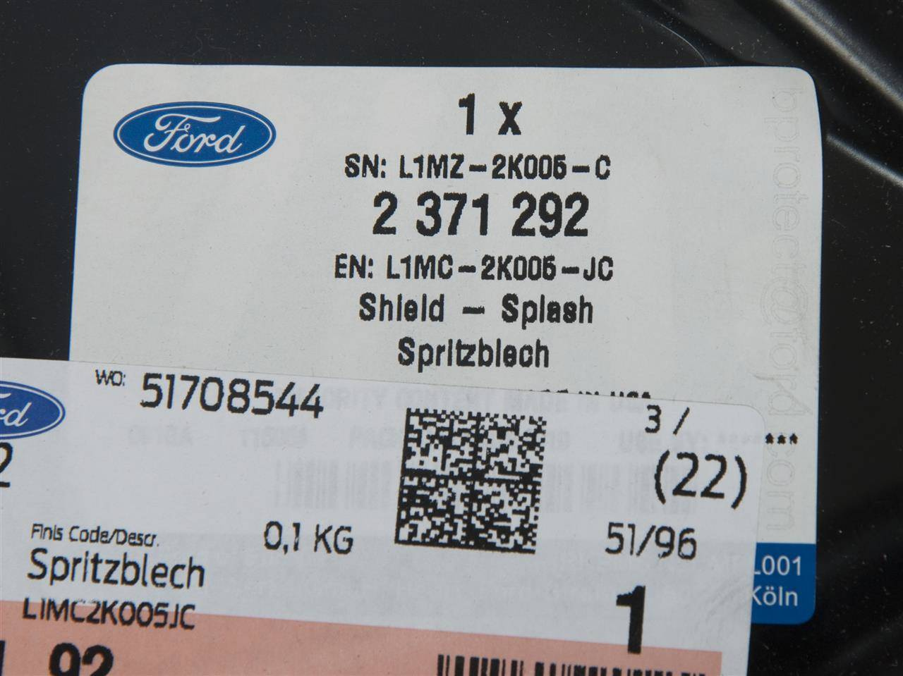 TARCZA KOTOWICZNA PRZÓD LEWA EXPLORER 2020- / USA _ 2512288 _ L1MC-2K005-JD _ L1MZ-2K005-H