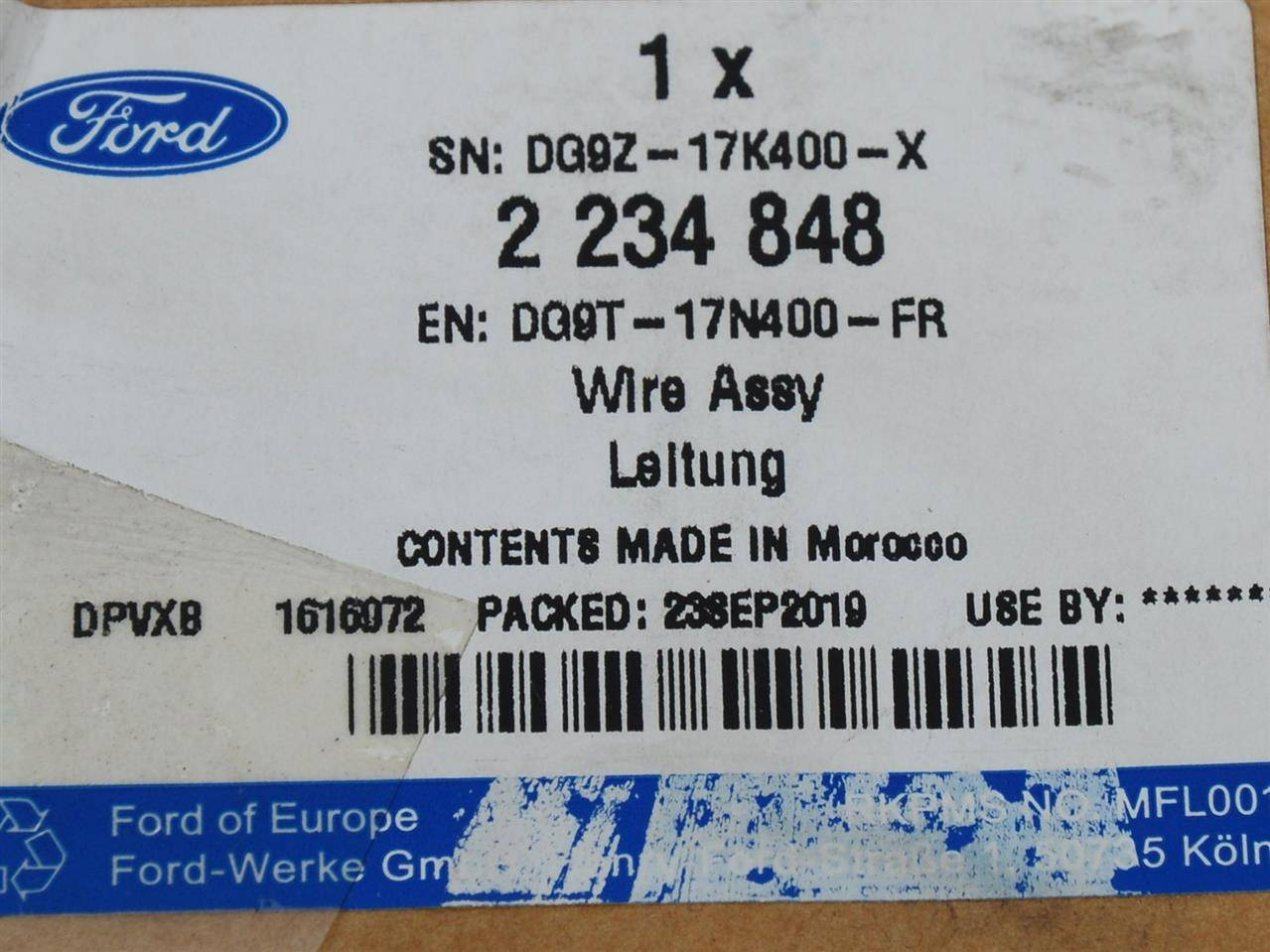 WIĄZKA KLAPY TYŁ MONDEO 15-21 _ 2234848 _ DG9T-17N400-FR