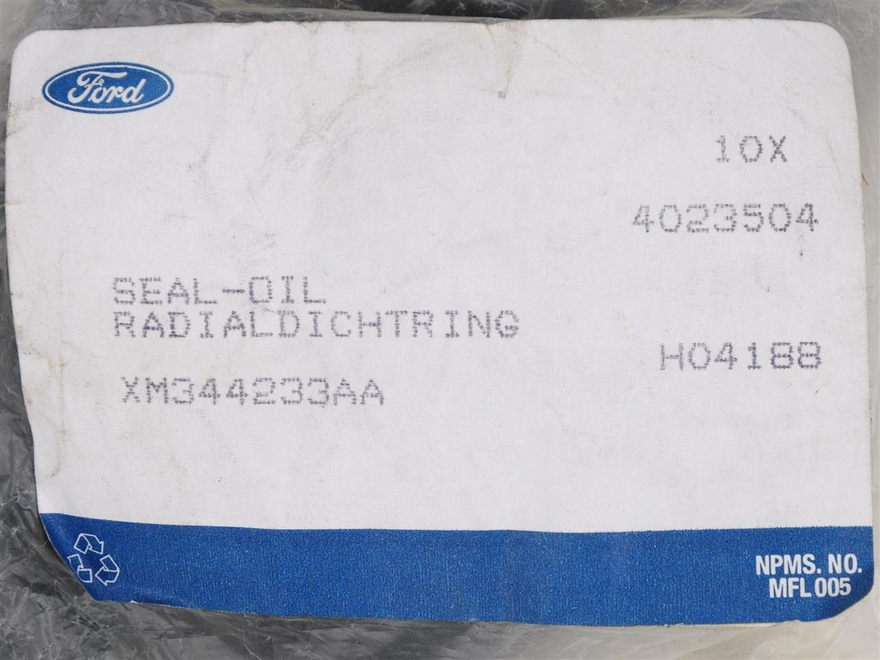 USZCZELANIACZ PÓŁOSI TYŁ RANGER EVEREST FORD _ 4023504 _ XM34-4233-AA