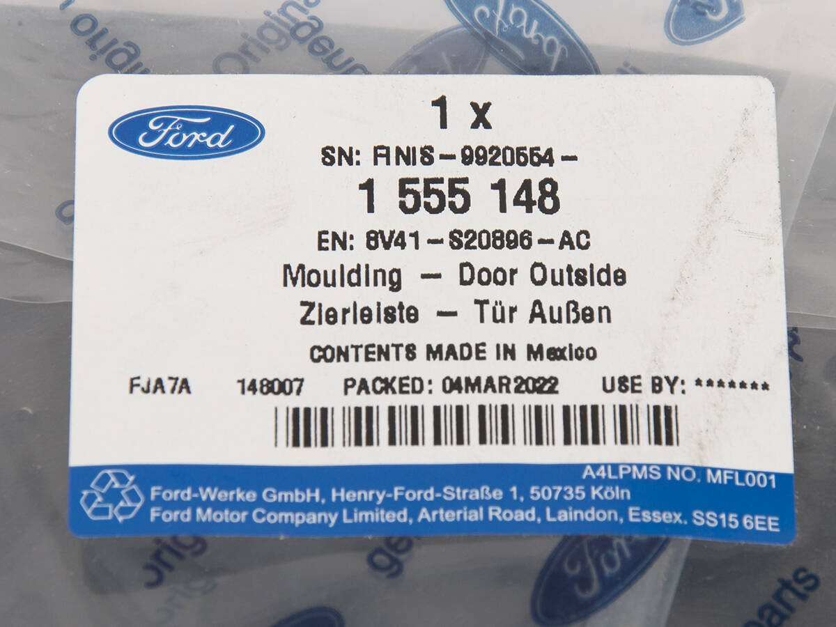 LISTWA PIONOWA PRZEDNIA PRAWA DRZWI PRZÓD KUGA 08-12 _ 1555148 _ 8V41-S20896-AC _ GTU_07