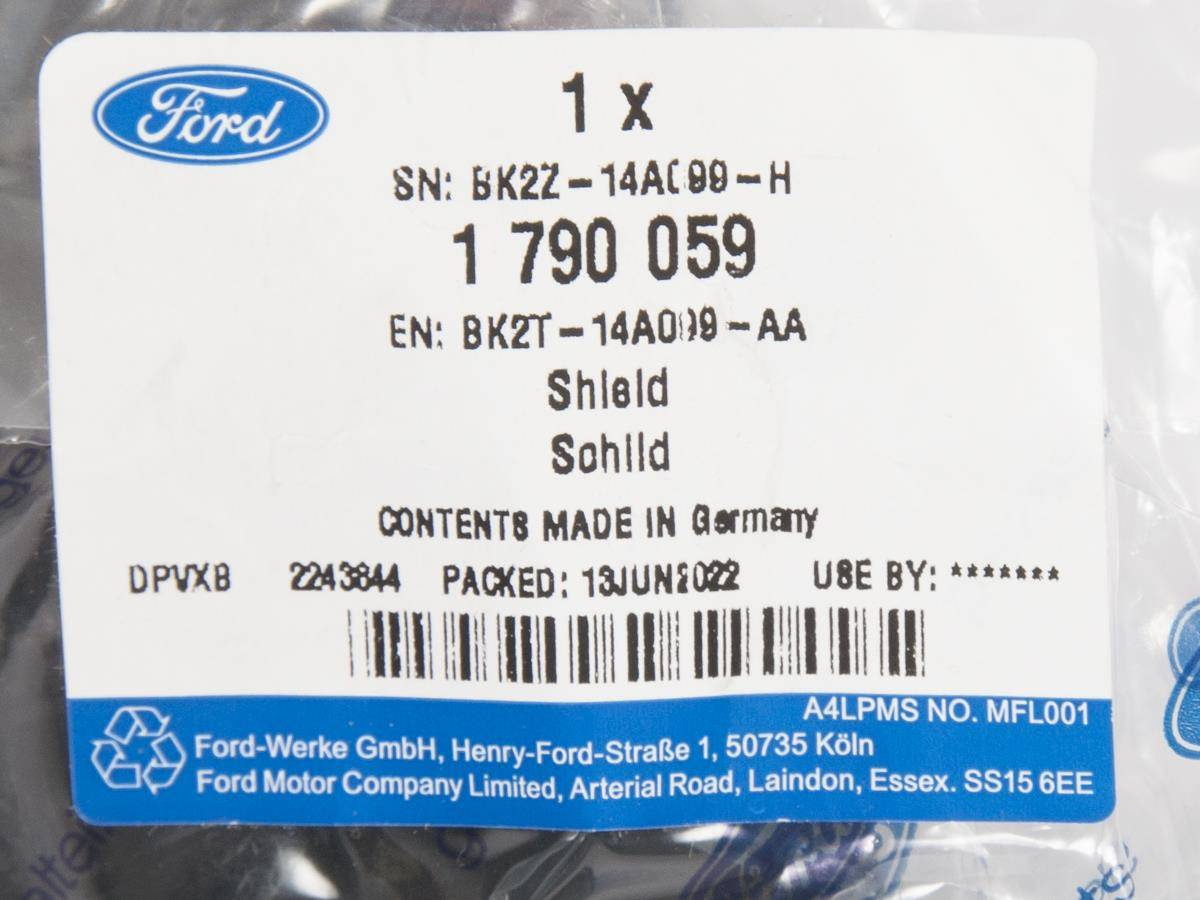 ZAŚLEPKA KLEMY "+" TRANSIT 14- TRANSIT/TOURNEO CUSTOM 12- _ 1790059 _ BK2T-14A099-AA _ BK2Z-14A099-H