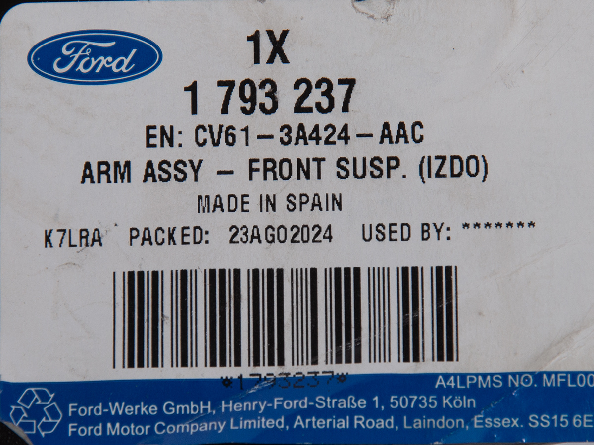 WAHACZ PRZEDNI LEWY KUGA 12-14 _ 1793237 _ CV61-3A424-AAC _ GTU_07