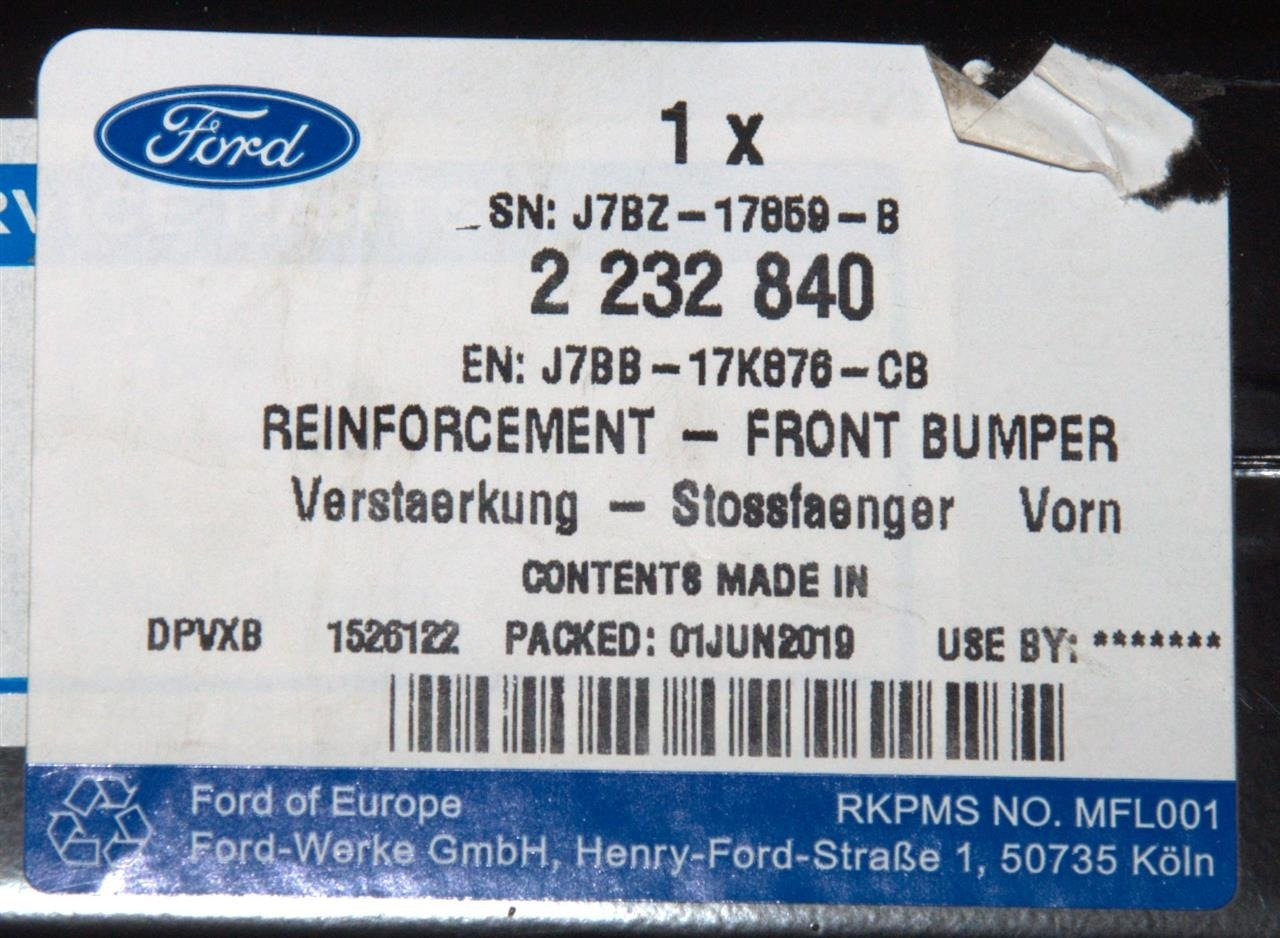 BELKA ZDERZAKA PRZÓD KA+ 2016- _ 2232840 _ J7BB-17K876-CB _ GTU_07