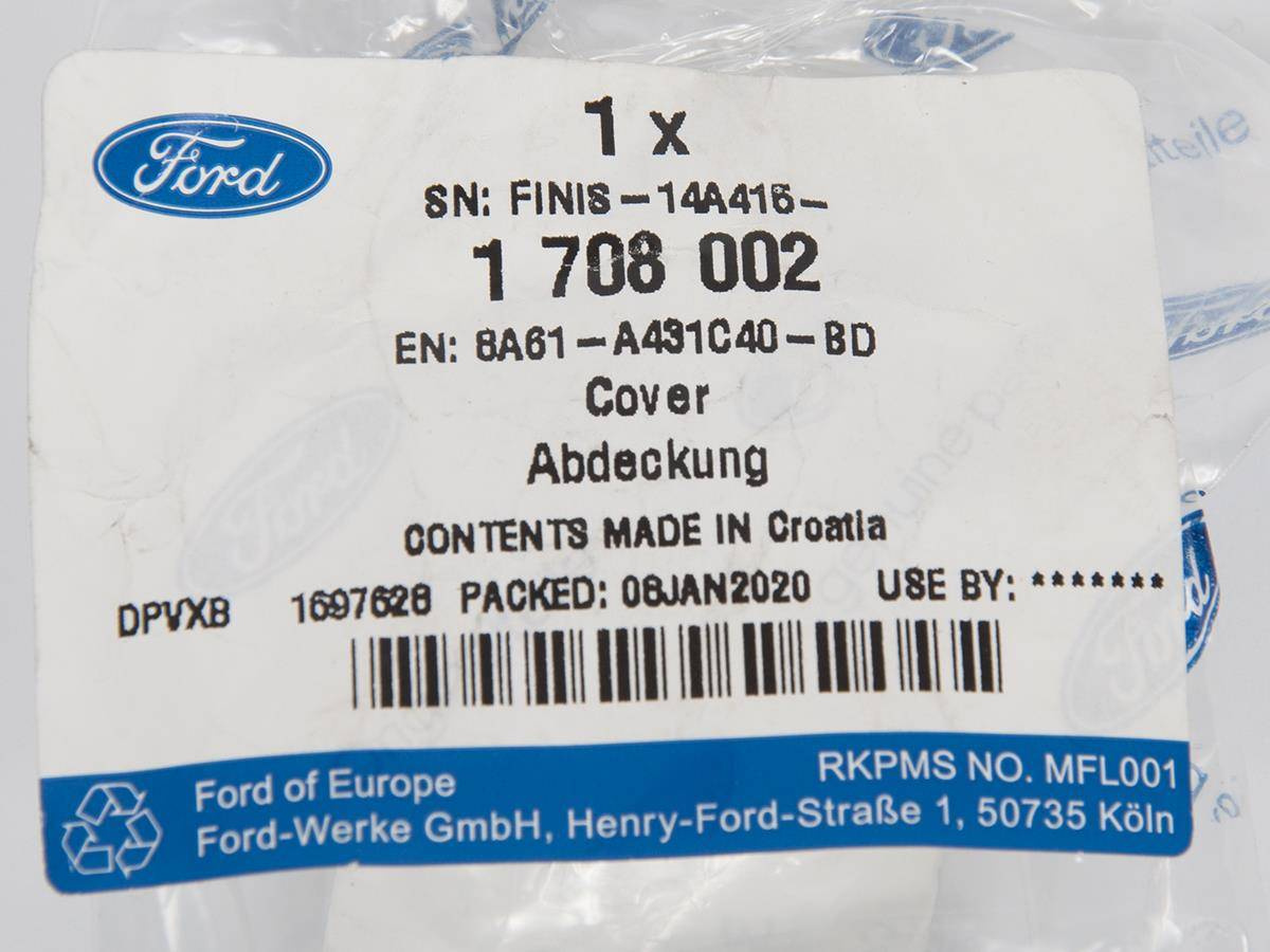 KOSZYK LEWY MOCOWANIA SPOJLERA FIESTA 08-12 _ 1708002 _ 8A61-A431C40-BD