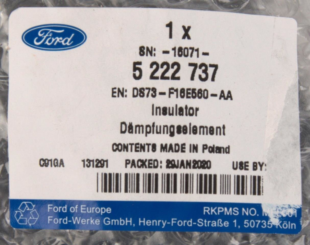 WYGŁUSZENIE BŁOTNIKA PRAWEGO MONDEO MK5 14- _ 5222737 _ DS73-F16E560-AA _ GTU_07