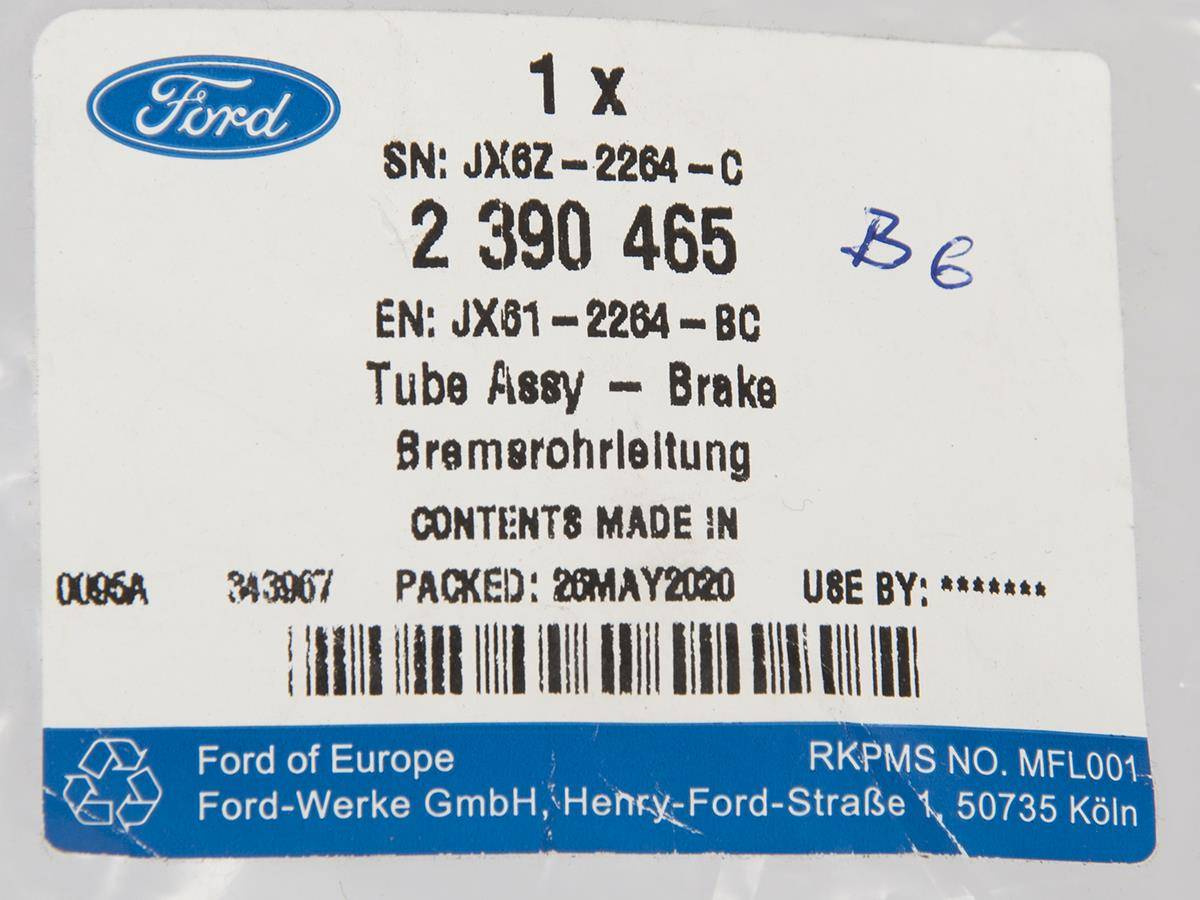 PRZEWÓD HAMULCOWY LEWY PRZÓD KUGA 20- FOCUS 18- _ 2390465 _ JX61-2264-BC