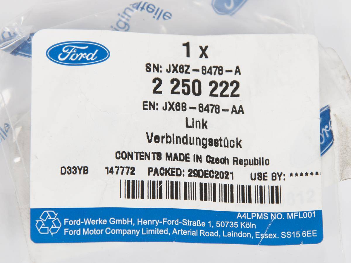 USTALACZ SILNICZKA ŻALUZJI CONNECT 18- FOCUS 18- _ 2250222 _ JX6B-8478-AA _ JX6Z-8478-A _ GTU_07