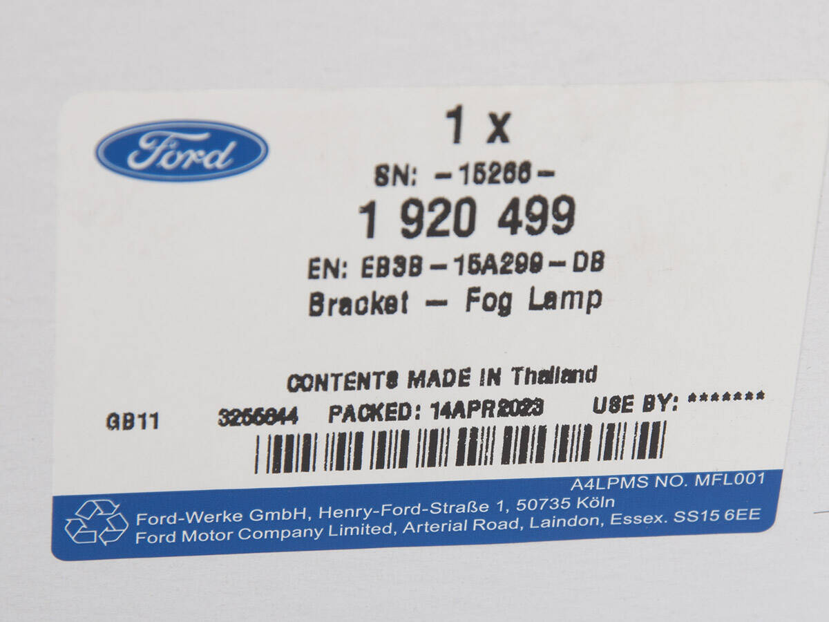 RAMKA LEWA HALOGENU PRZÓD RANGER 15-19 _ 1920499 _ EB3B-15A299-DB _ GTU_07