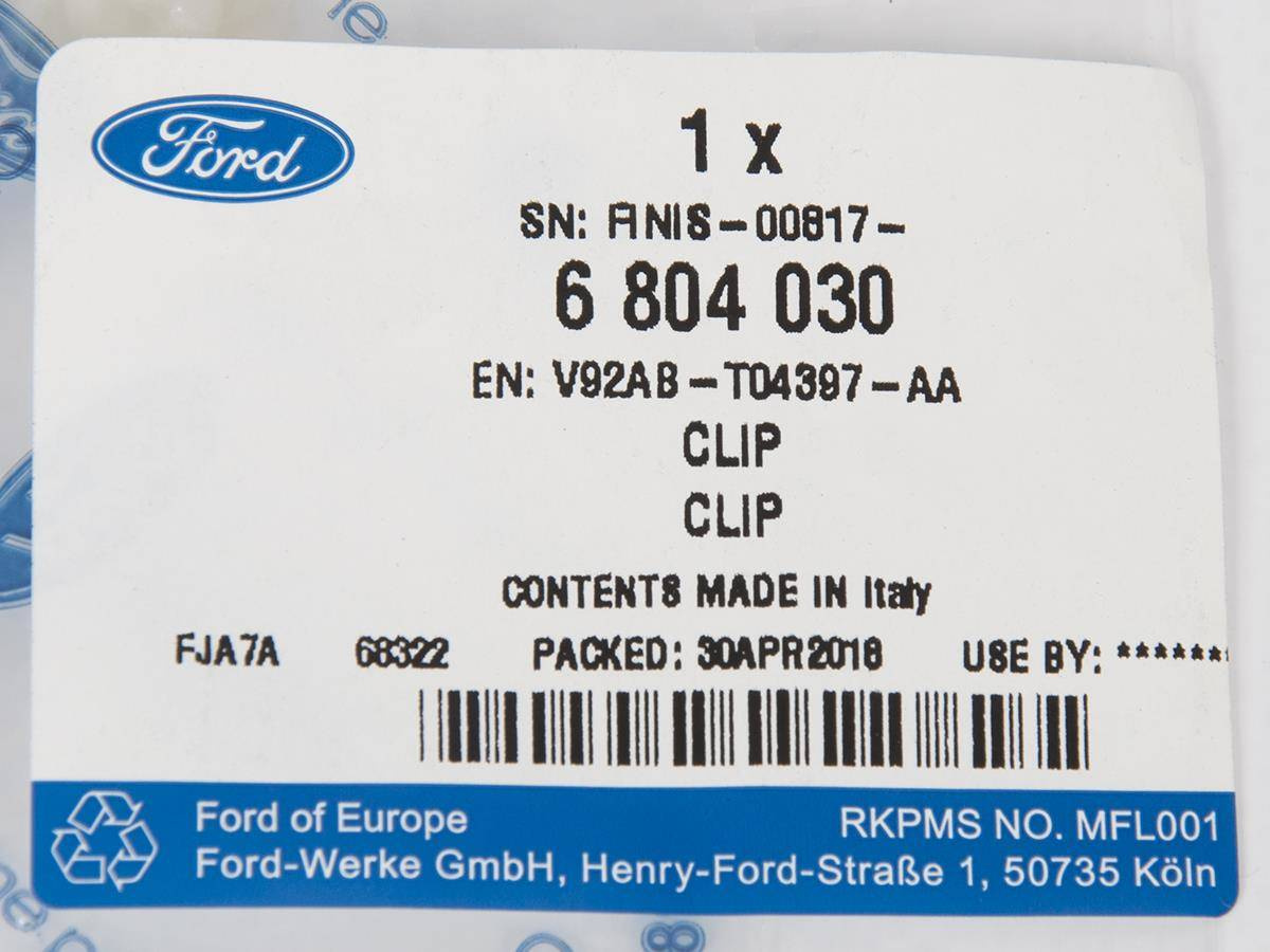 SPINKA WZMOCNIENIA PRZÓD CONNECT 09-13 _ 6804030 _ V92AB-T04397-AA