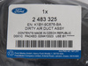 RURA FILTRA POWIETRZA FORD FIESTA 18- 1.5 DRAGON   _ 2483325 _ K1BY-9C676-BA