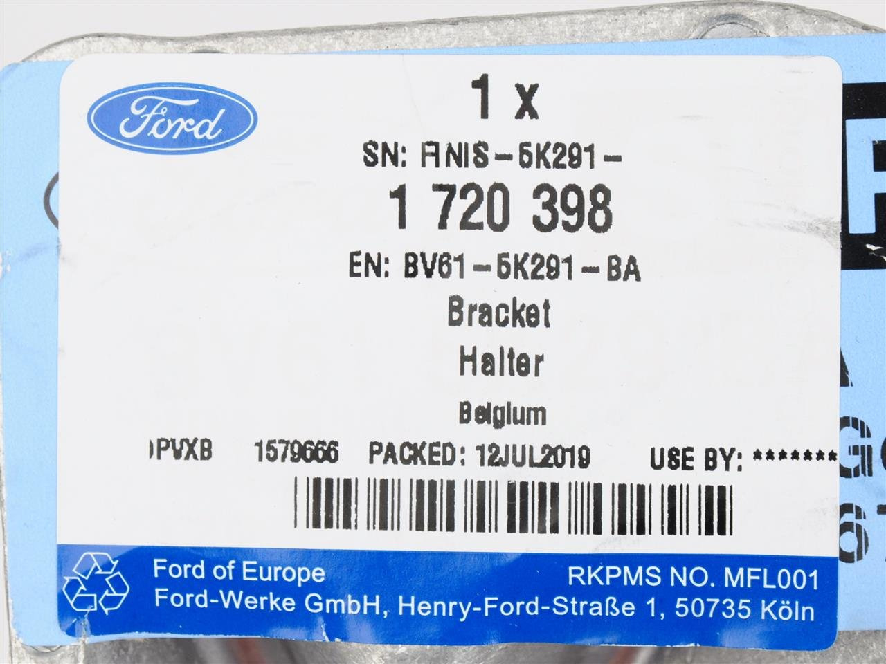 WIESZAK RURY WYDECHOWEJ PRAWE FOCUS C-MAX _ 1720398 _ BV61-5K291-BA _ CV6Z-5K291-D