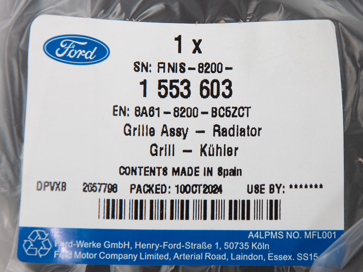 ATRAPA ZDERZAKA PRZÓD FIESTA 08-12 _ 1553603 _ 8A61-8200-BC5ZCT _ GTU_07