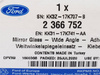 WKŁAD LUSTERKA LEWEGO TRANSIT 19- _ 2366752 _ KK31-17K741-AA