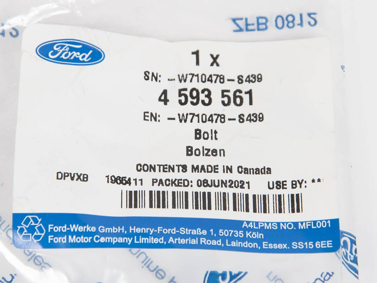 NIT M6 X 17MM SPOJLERA ZDRZAKA PRZÓD KA+ 16- 18- _ 2002450 _ W705297-S417