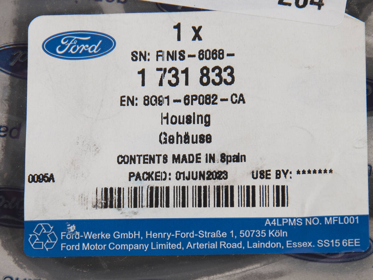 PODUSZKA SKRZYNI BIEGÓW MONDEO 10-14 S-MAX/GALAXY 10-15 _ 1731833 _ 8G91-6P082-CA