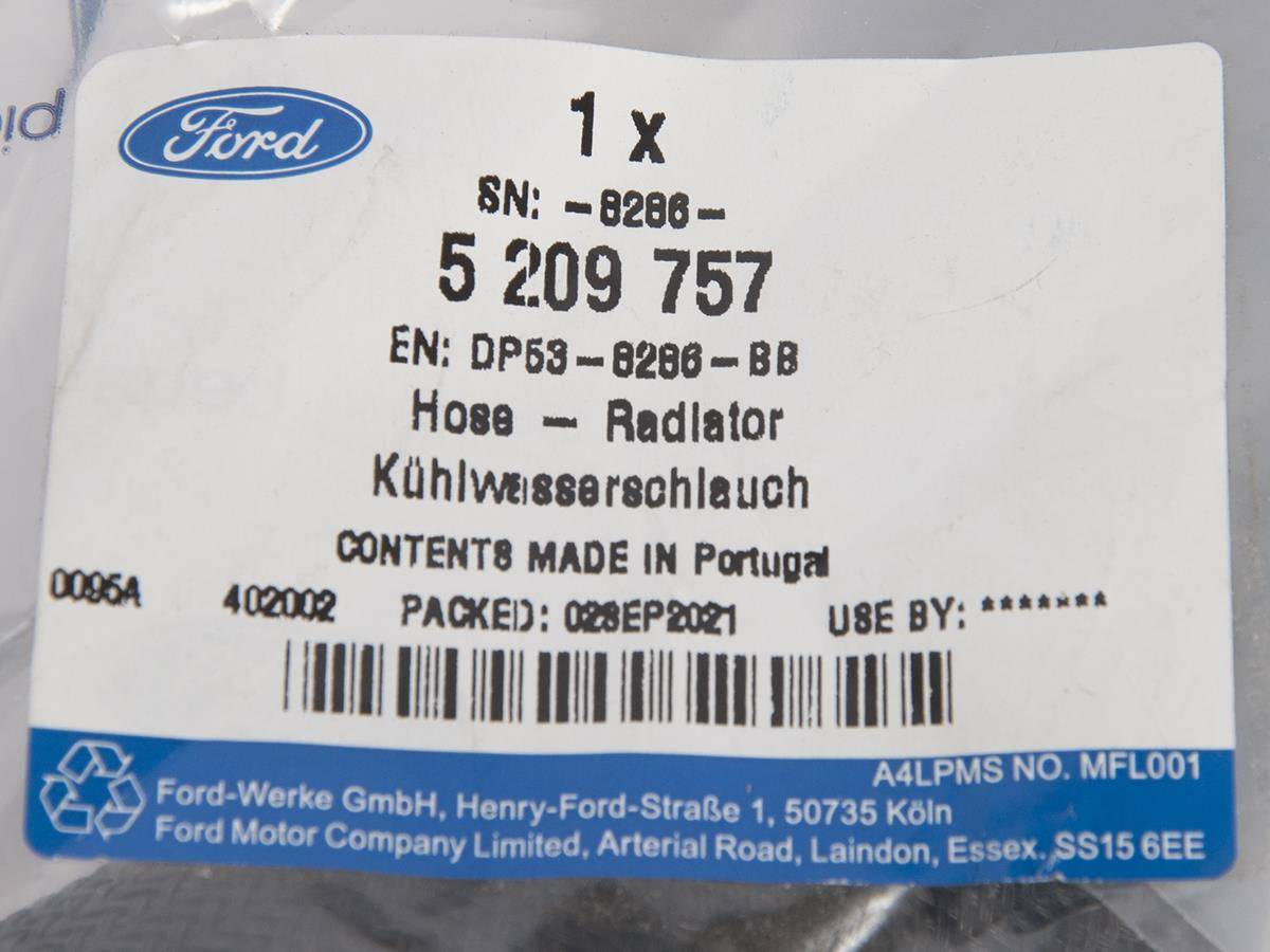 PRZEWÓD UKŁADU CHŁODZENIA 2.0 EB S-MAX/GALAXY 15- _ 5209757 _ DP53-8286-BB