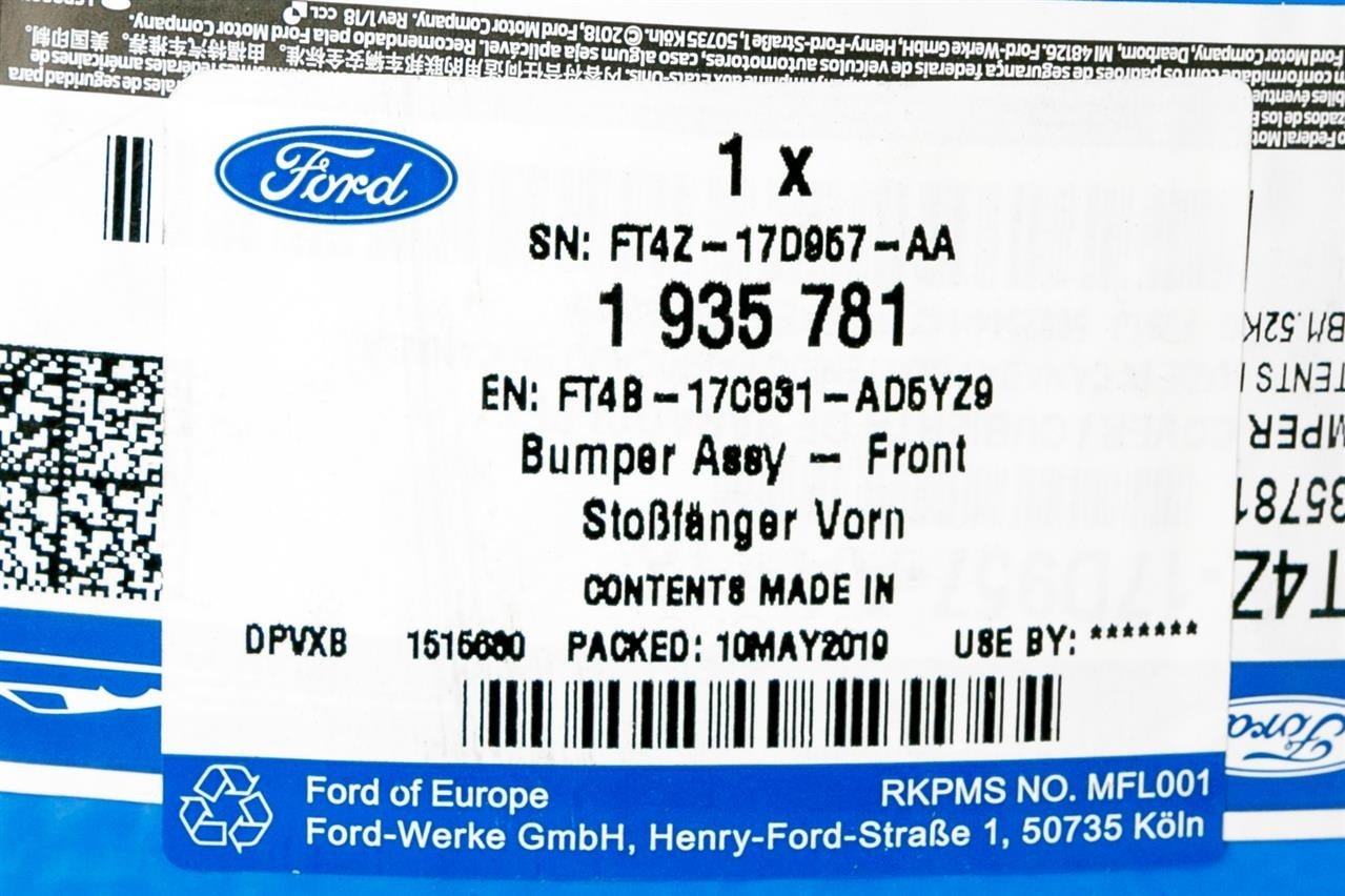 ZDERZAK DOLNY SPOJLER FORD EDGE 15-18 EU/ USA _ 2434182 _ FT4B-17C831-AE5YZ9 _ FT4Z-17D957-AA