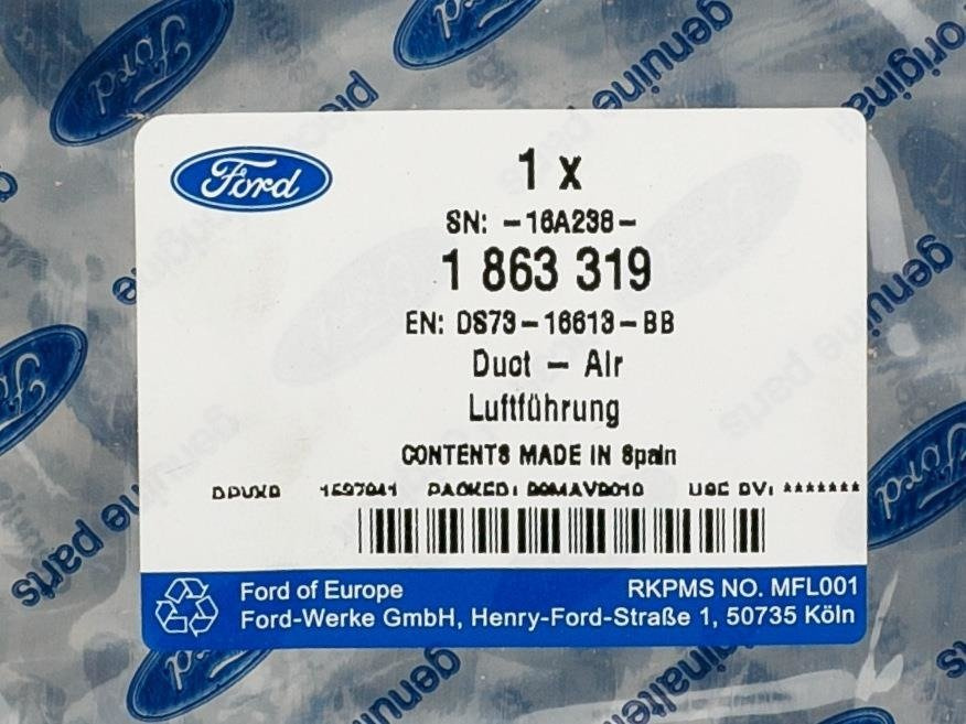 NAKŁADKA PASA PRZEDNIEGO MONDEO MK5 2014- _ 1863319 _ DS73-16613-BB _ GTU_07