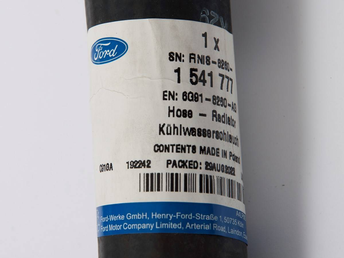 PRZEWÓD UKŁADU CHŁODZENIA MONDEO 07-14 _ 1541777 _ 6G91-8260-AG