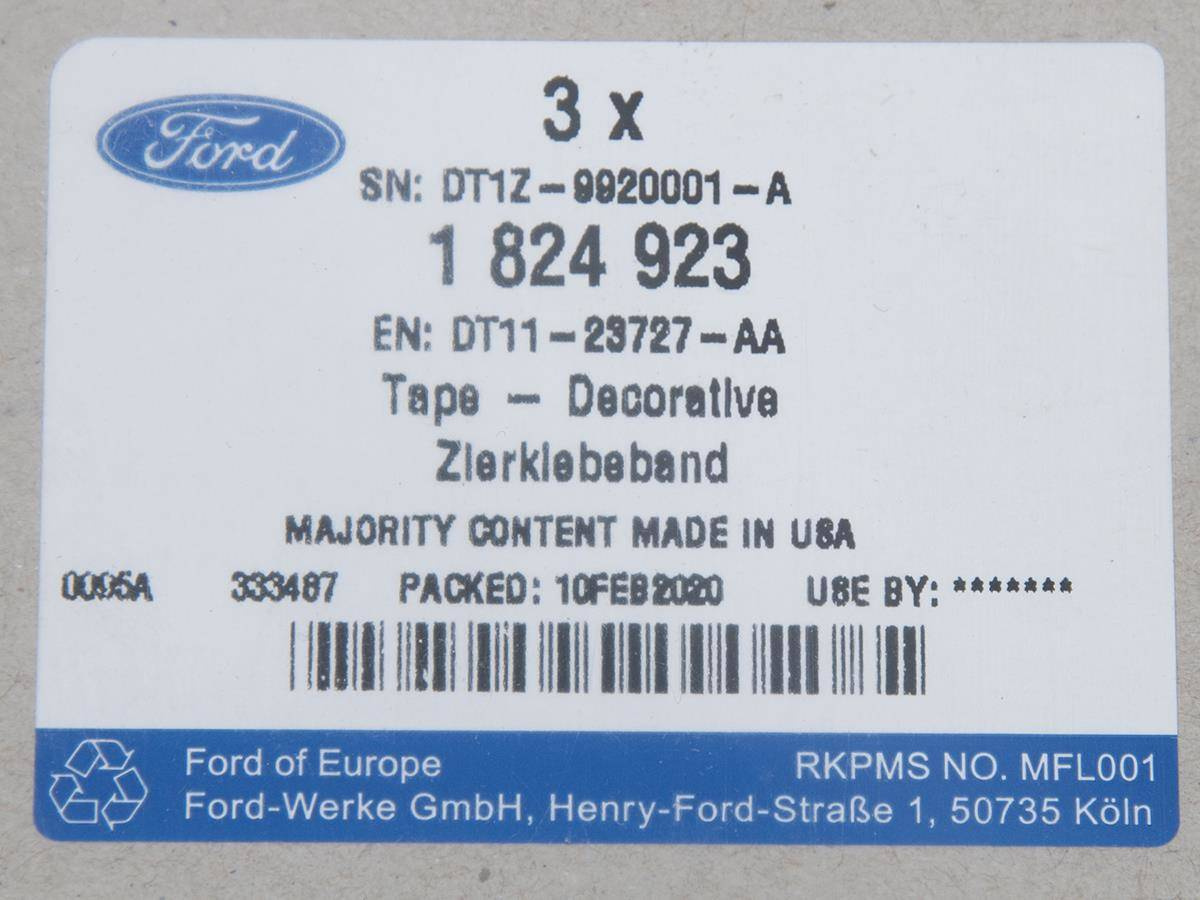 FOLIA OCHRONNA LEWA TRANSIT/TOURNEO CONNECT 13- _ 1824923 _ DT11-23727-AA