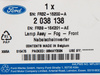 HALOGEN LEWY TRANSIT/TOURNEO CONNECT 18- FORD OE