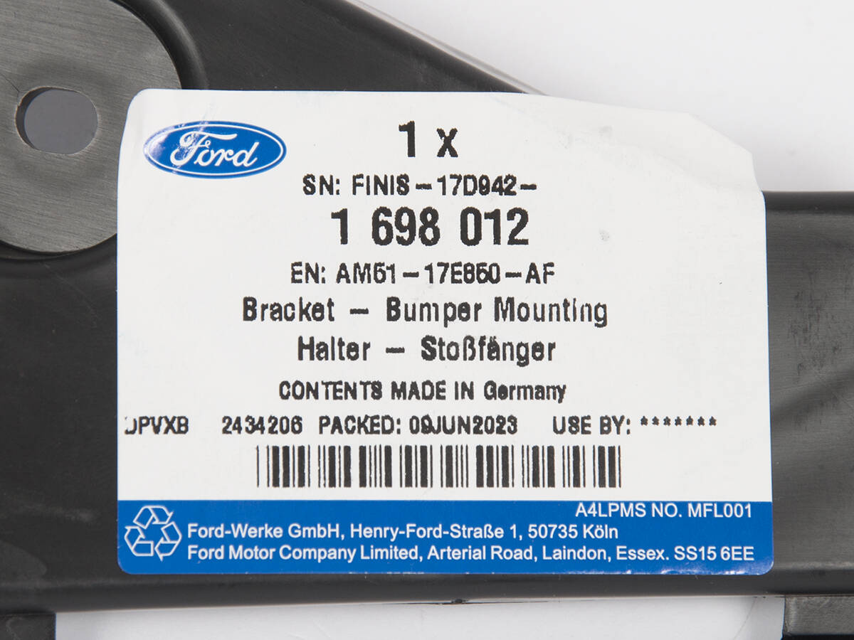 ŚLIZG PRAWY ZDERZAKA TYLNEGO C-MAX 10- 15- _ 1698012 _ AM51-17E850-AF