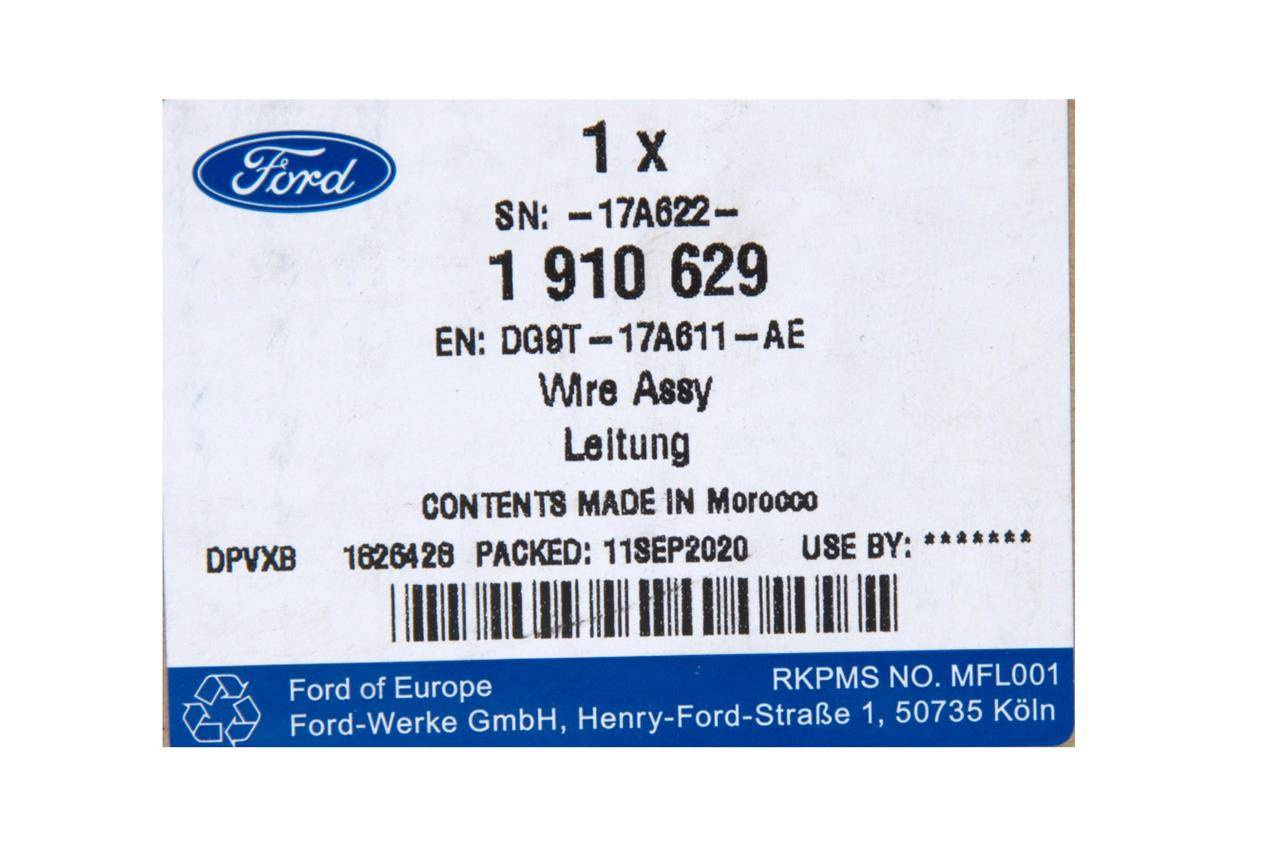 WIĄZKA ZBIORNICZKA SPRYSKIWACZY MONDEO MK5 _ 1910629 _ DG9T-17A611-AE