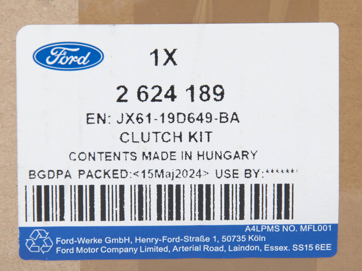 SPRZĘGŁO SPRĘŻARKI FOCUS 18- KUGA 20- RANGER 19- _ 2624189 _ JX61