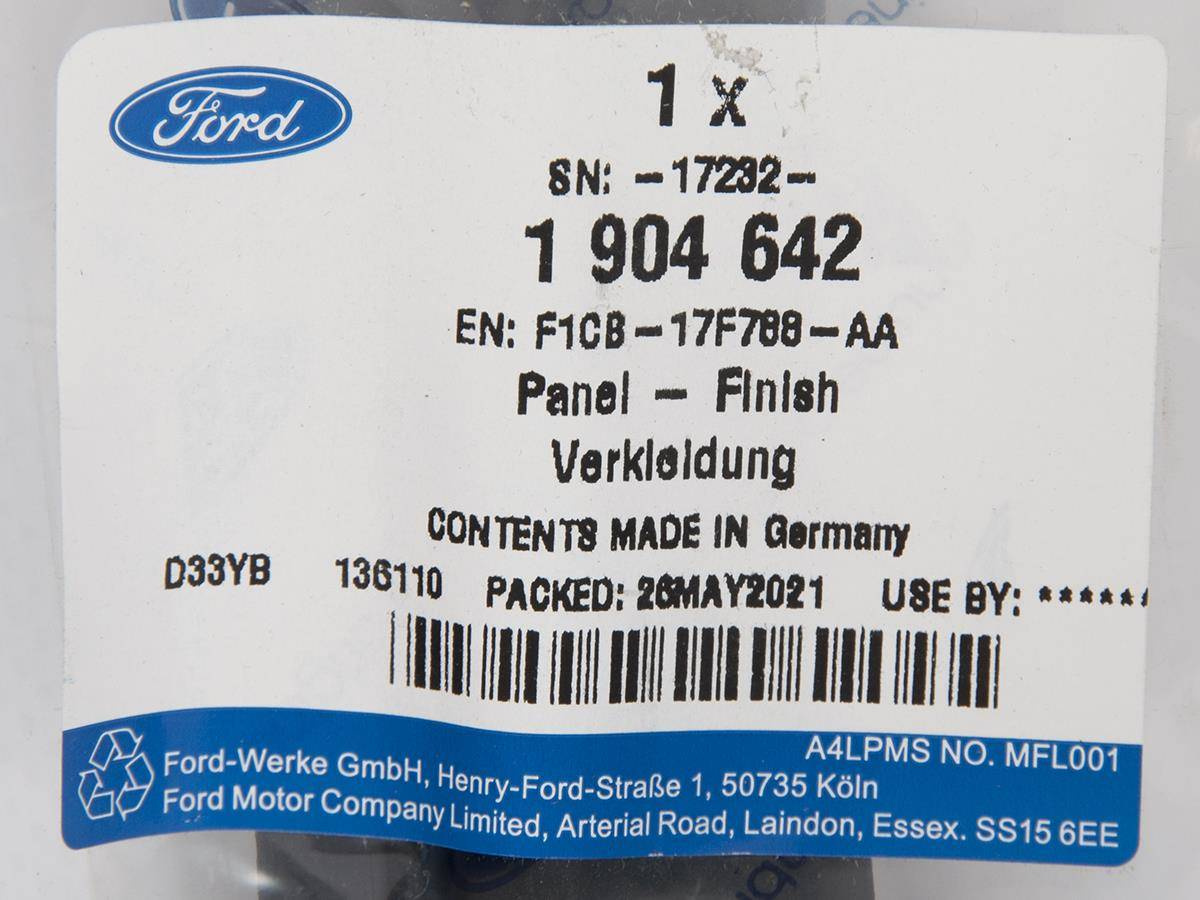 USZCZELKA ZDERZAKA/MASKI PRZÓD C-MAX 15-19 _ 1904642 _ F1CB-17F788-AA _ GTU_07