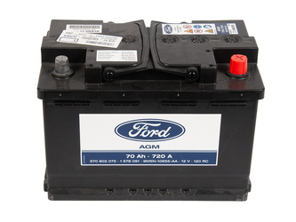 AKUMULATOR 70AH/ 720A  / AGM _ 1678091 _ 9M5N-10655-AA