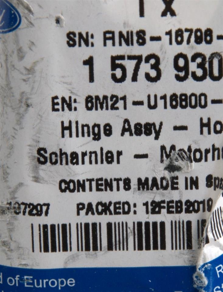 ZAWIAS MASKI PRAWY S-MAX / GALAXY 2006-2015 _ 1573930 _ 6M21-U16800-AB