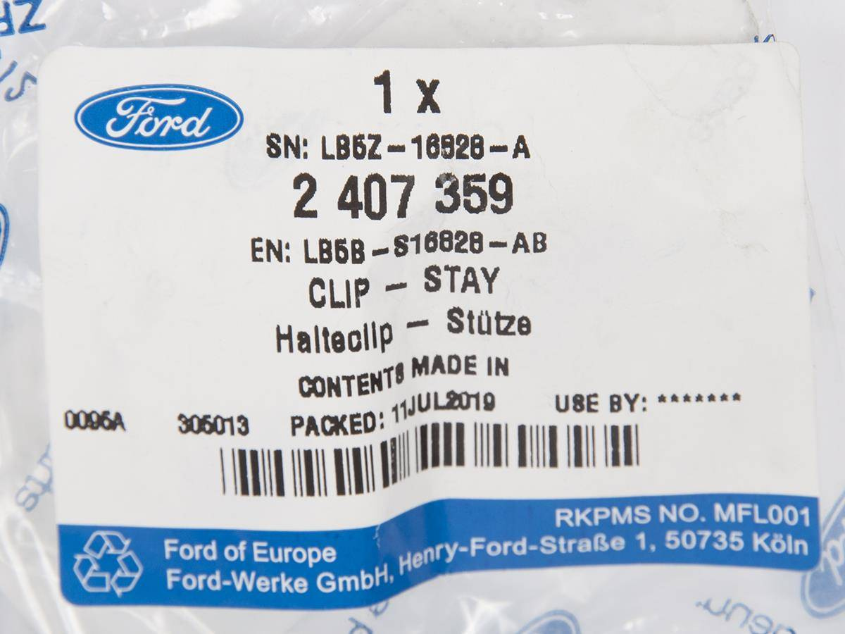 UCHWYT PODPÓRKI MASKI EXPLORER 20- _ 2407359 _ LB5B-S16828-AB _ LB5Z-16828-A