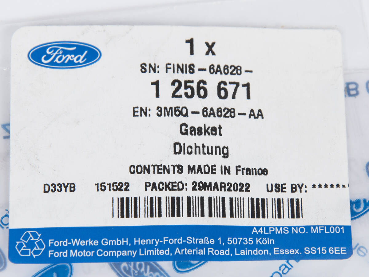 ORING POMPY OLEJU MONDEO FOCUS S-MAX 2,0 TDCI _ 1256671 _ 3M5Q-6A628-AA