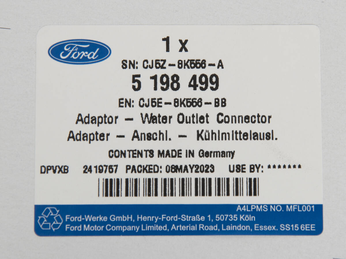 KRÓCIEC UKŁADU CHŁODZENIA FOCUS 16- MONDEO 11-14 _ 5198499 _ CJ5E-8K556-BB _ CJ5Z-8K556-A