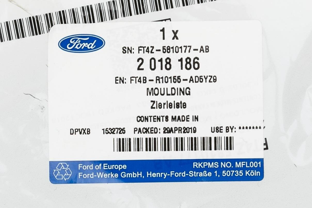 LISTWA NAKŁADKA BŁOTNIKA LEWEGO EDGE 2015-/18- _ 2513966 _ FT4B-R10155-AE5YZ9 _ FT4Z-5810177-AB