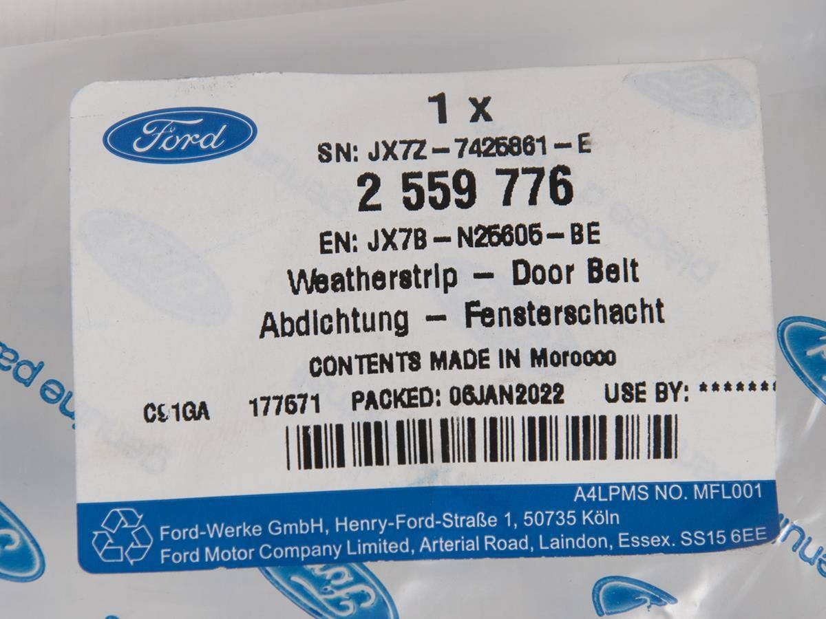 LISTWA PRZYSZYBOWA TYLNA LEWA FOCUS 18- KOMBI CHROM _ 2559776 _ JX7B-N25605-BE