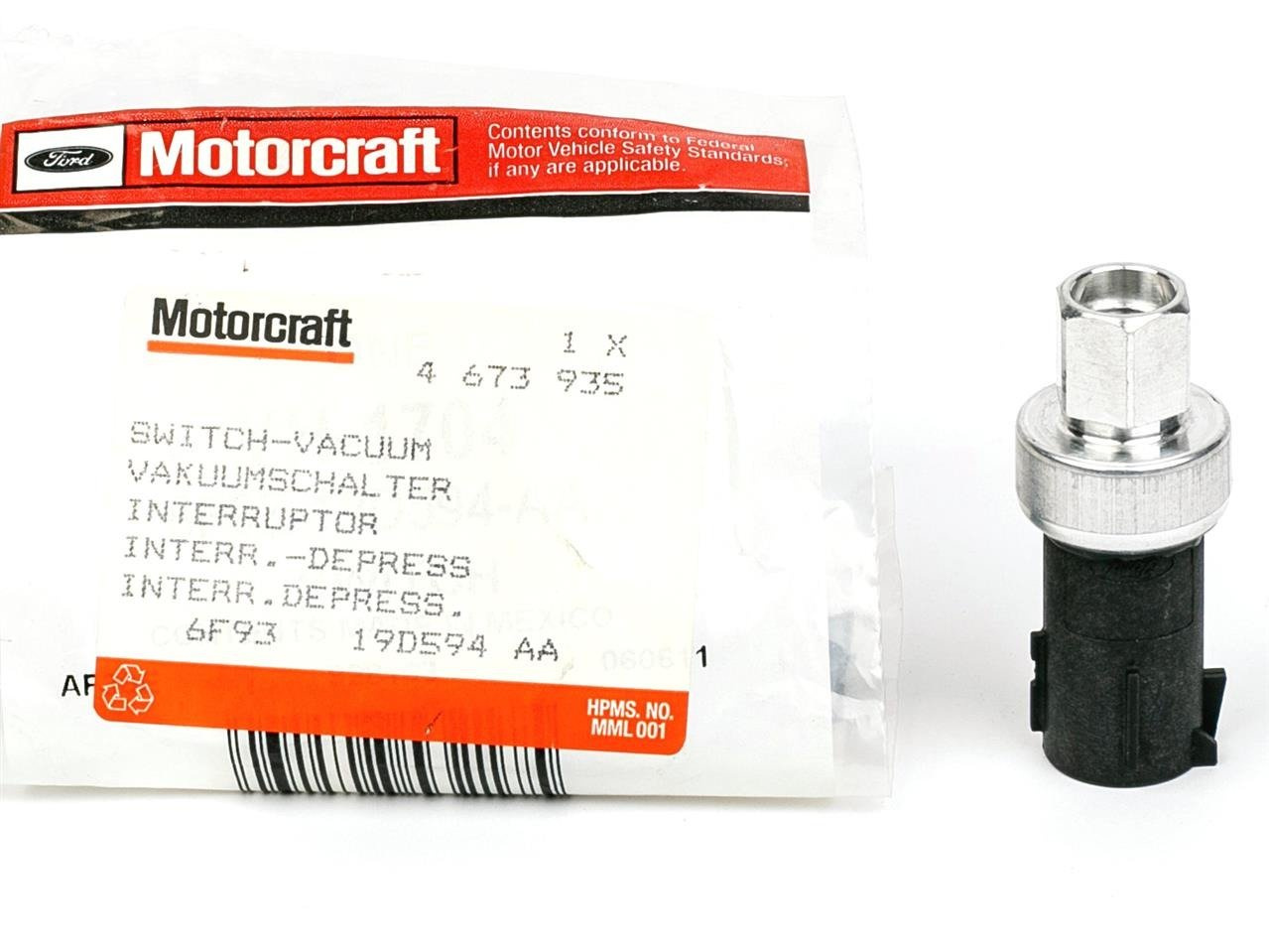 CZUJNIK CIŚNIENIA KLIMATYZACJI FORD FOCUS 07- 11- _ 4673935 _ 6F93-19D594-AA _ 6F9Z-19D594-AA