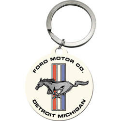 BRELOK DO KLUCZY FORD MUSTANG HORSE&STRIPES