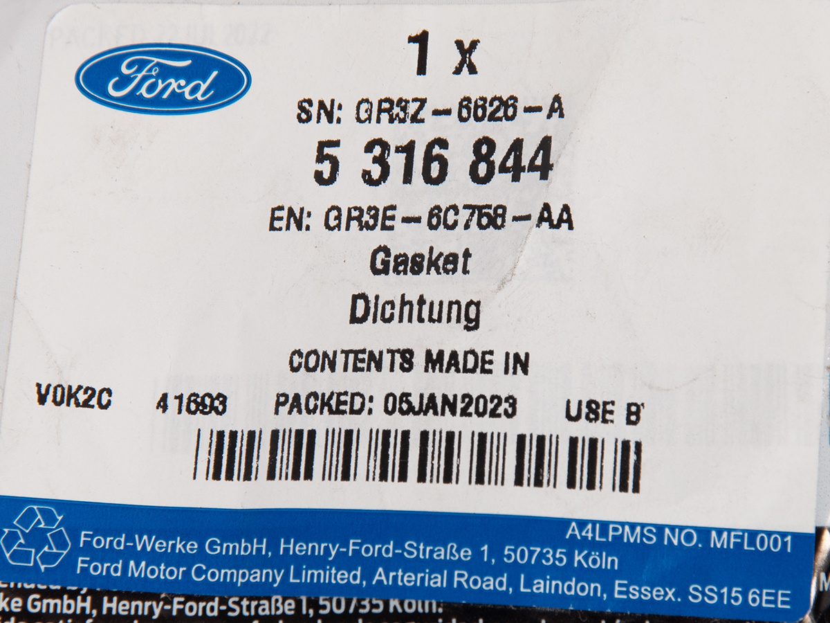 USZCZELKA POMPY OLEJOWEJ FORD MUSTANG 15- 5.0